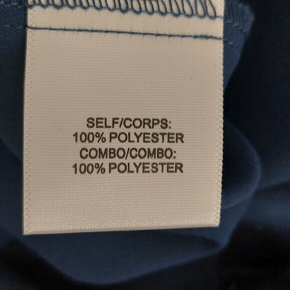 Rose & Olive Blue Blouse Sz M - Picture 8 of 8